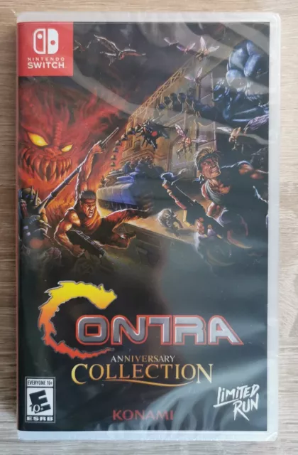 Contra Anniversary Collection Limited Run/LRG#140 NINTENDO SWITCH NEU/SEALED/OVP