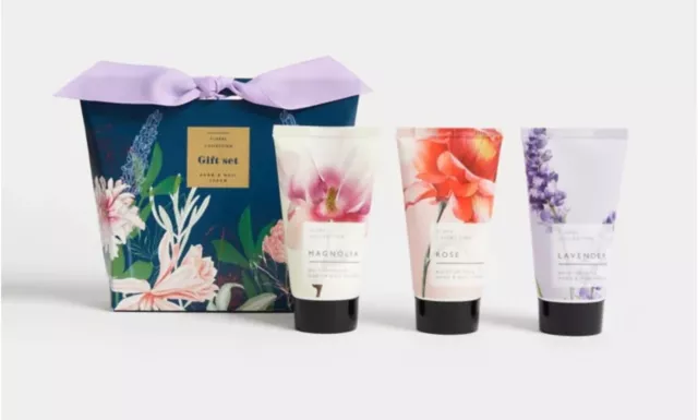Marks & Spencer M&S Floral Collection Hand Cream Trio Ladies Gift Set
