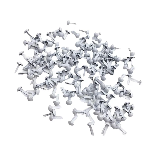 200X MINI BRADS Paper Fasteners Iron Decoration for Scrapbook Arts
