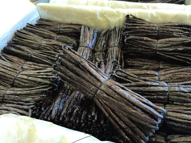 Lot de 10 gousses de Vanille Bourbon qualité Gourmet de Madagascar