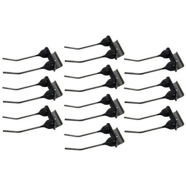 10 Pack 1059176M1 Aftermarket 2 Prong Rubber Mounted Teeth Fits Vermeer Fits MF