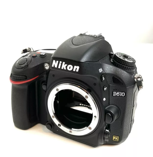 Nikon D610 24.3 MP Digital Camera (Body Only) low shutter 7940 count