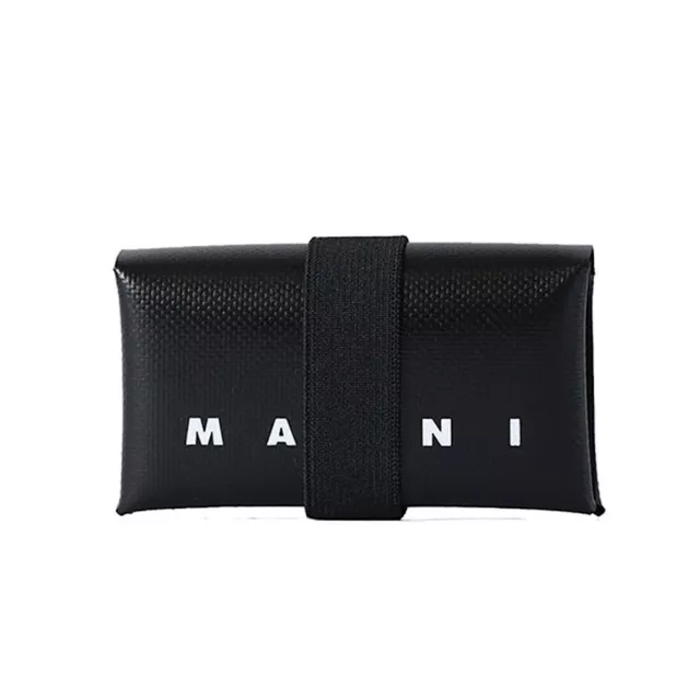 MARNI Trifold wallet with coin purse WALLET PFMI0007U2 BLACK 01N99