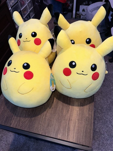Squishmallows Pokemon Pikachu 10in Plush Plush Doll - Yellow (Standard Retail)
