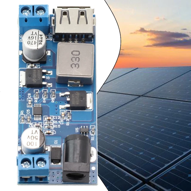 Lot De 4 Modules Abaisseurs DC-USB JZK - 24V/12V Vers 5V, QC 3.0, Pour Charge Rapide Téléphone, Panneau Solaire, Voiture