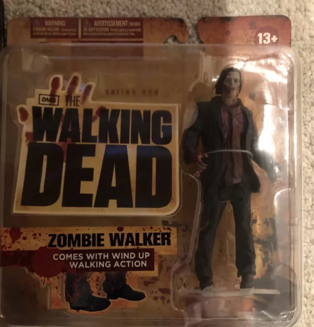 The Walking Dead Zombie Walker Comes With Wind Up Walking Action