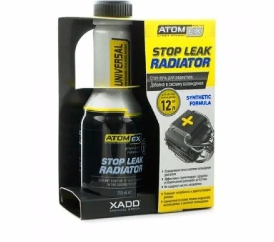 XADO Atomex Stop Leak Radiator Cooling Care Joints Cracks & Minor