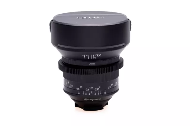 Irix 11mm f/4 Lens -  Blackstone variant.  For Nikon F mount. Used. Mint.