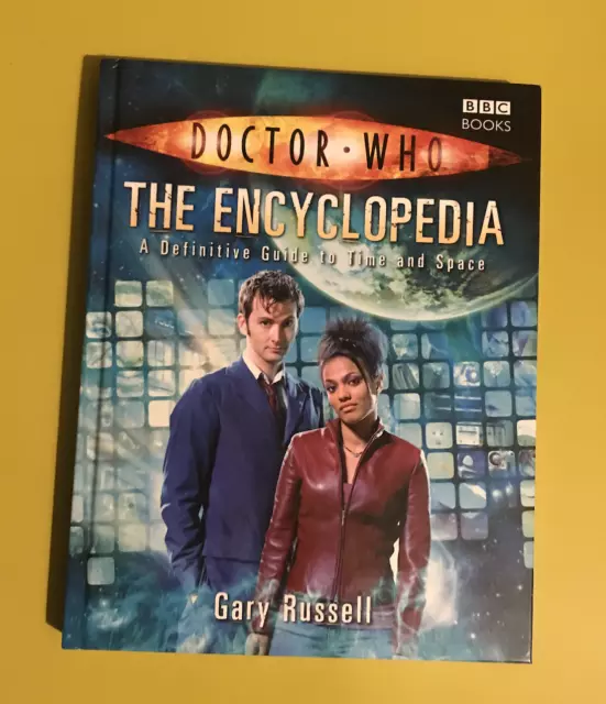 DOCTOR WHO ENCYCLOPEDIA by Gary Russell DAVID TENNANT hardback book