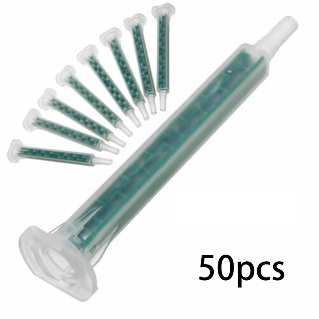 Professional 2K Adhesive Mixer Tips Set of 50 for High Quality Results