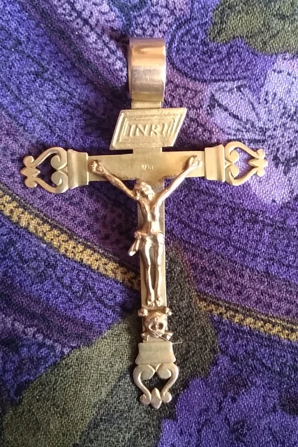 CROIX OR -ANCIENNE- CROIX régionale d'abesse - Lorraine- du XIX - 10g ...