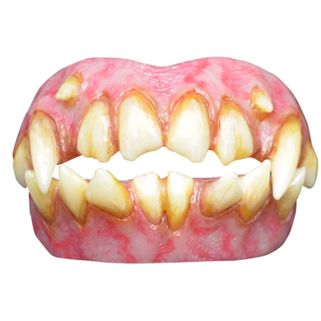 Trick or Treat Studios Adult ID Fake False Bad Teeth Scary Costume Accessory