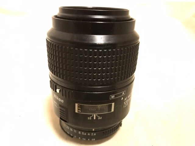 [NEAR MIN]Nikon AF Micro Nikkor 105mm f/2.8 Auto Focus Telephoto Lens From Japan