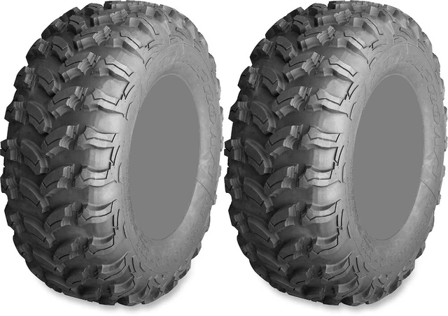 Pair 2 AMS RadialPro AT 25x8-12 ATV Tire Set 25x8x12 25-8-12