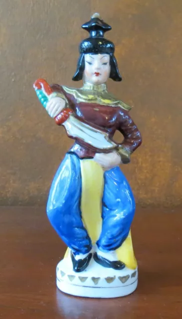 Made in Japan Samurai Warrior Porcelain Figurine