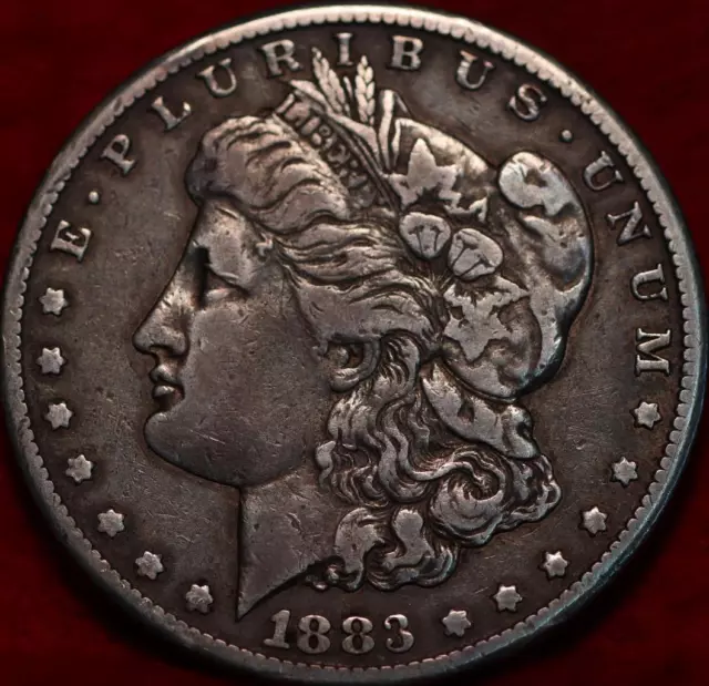 1883-CC Carson City Mint Silver Morgan Dollar
