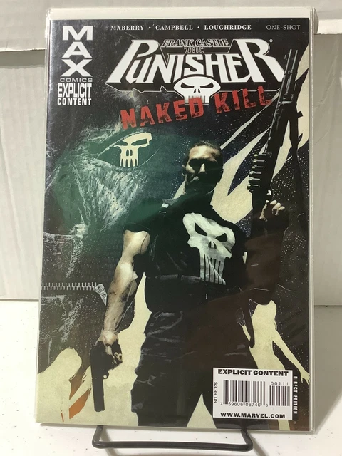 Punisher MAX Naked Kill One Shot #1 - VF-NM - Unread Unopened - Combined Ship