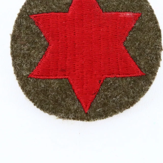 Pre WWII US Army 6th Infantry Patch Variation #21 B 5
