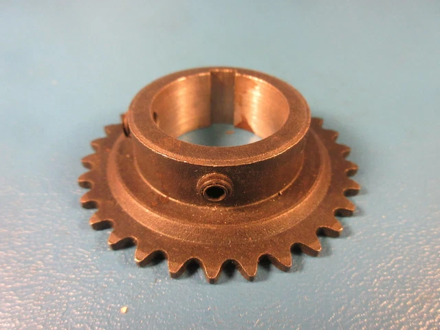25 Tooth 1" Bore 40 Pitch Roller Chain Sprocket 40BS25H-1