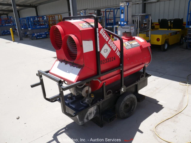 2017 Campo Blaze 600 D/G Portable Jobsite Indirect Forced Air Heater bidadoo