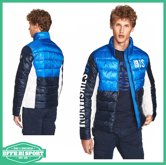 Giubbotto uomo invernale North Sails giacca in nylon casual idrorepellente
