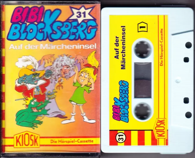 MC Bibi Blocksberg 31 - Auf der Märcheninsel - KIOSK C1 gelb