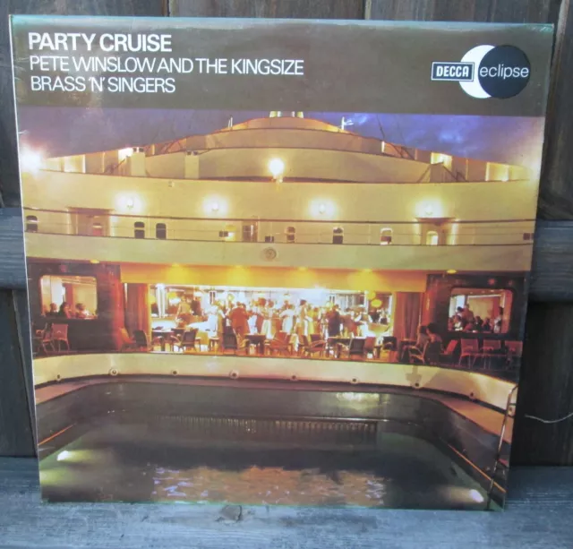 Pete Winslow And The King Size Brass: Party Cruise Brass N Singers LP ECS 2162