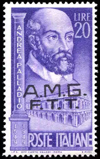Italy Trieste AMG FTT # 51 20L 1949 VF OG MNH Scott Value $24.00