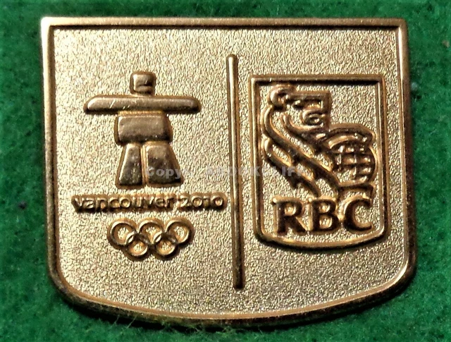 激レア　カナダ オリンピック ピンバッジ RBC カナダロイヤル銀行 激レア カナダ オリンピック ピンバッジ RBC カナダロイヤル銀行
