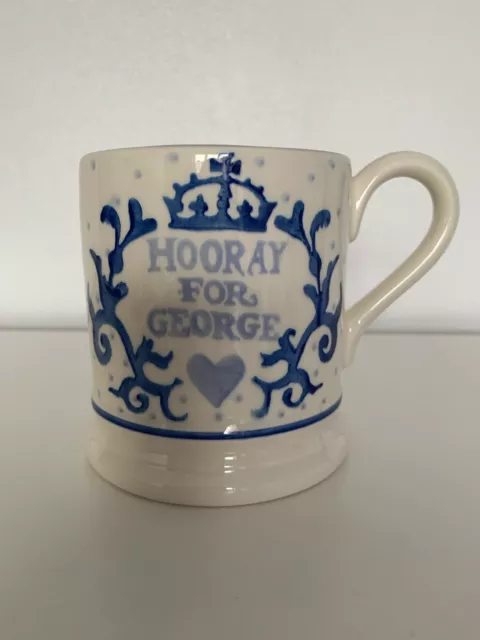 Emma Bridgewater 1/2 Pint Mug - Prince George Royal Baby Birth - Discontinued BN