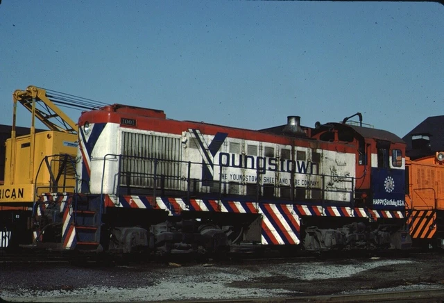 Youngstown Steel & Tube Alco S1 Kodachrome Original Kodak Slide