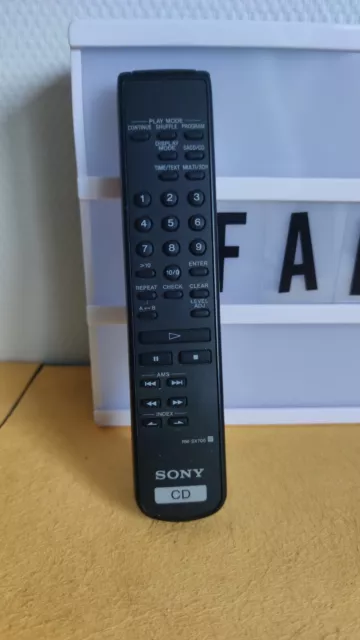 ★ SONY CD TV  télécommande officielle origine originale constructeur RM-SX700