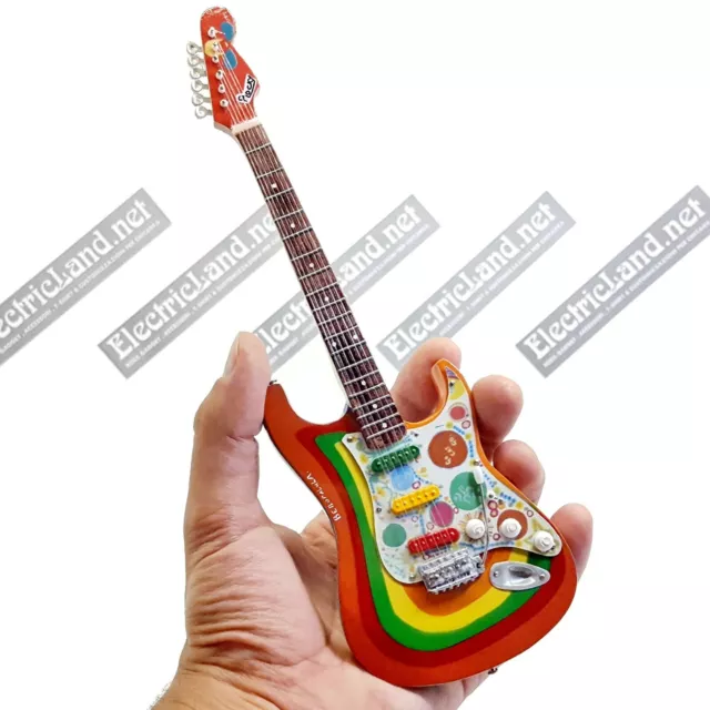 Mini Guitar scale 1:4 BEATLES george harrison rocky miniature gadget collectible