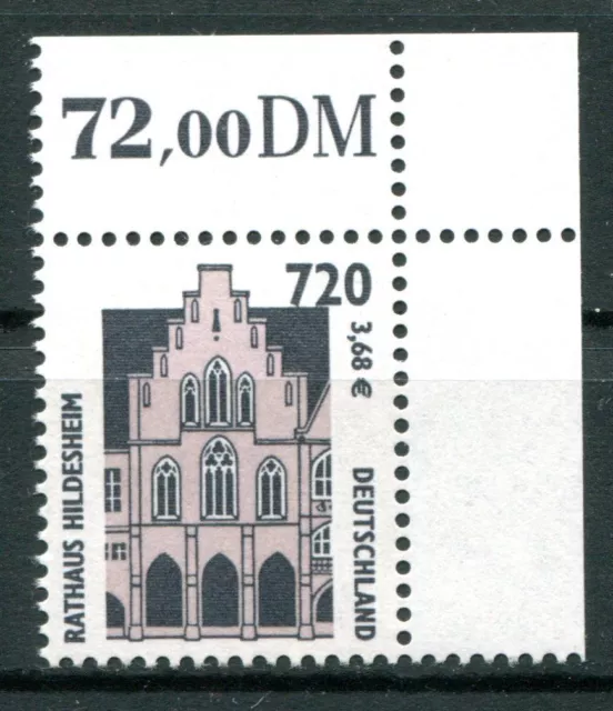 BRD Nr. 2197 SWK Rathaus Hildesheim  Eckrand  postfrisch