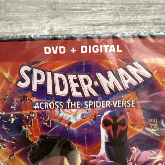 Spider-Man: Across the Spider-Verse (DVD, 2023) New Sealed Ships FREE 3