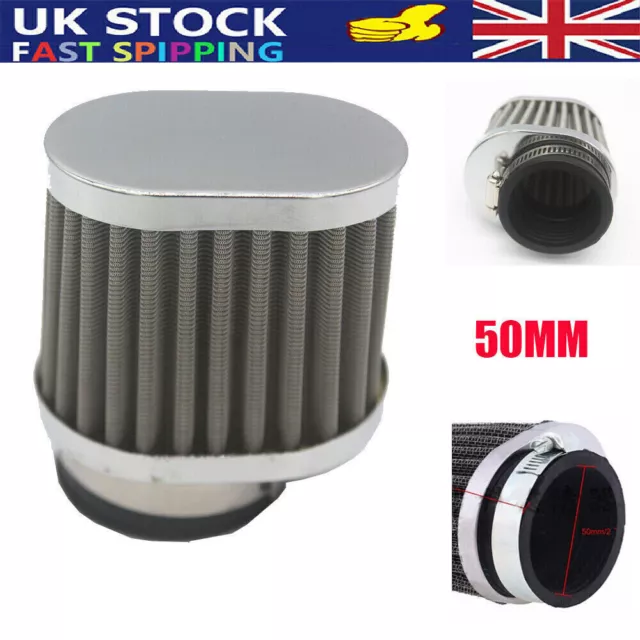 50mm Motorcycle Carburetor Carb Air Filter Air Cleaner For Suzuki Honda Yamaha