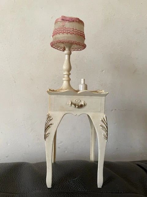Jouet Ancien Bois Peint Années 1940 - Mobilier De Poupée Bleuette - France