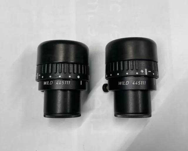 Wild 10X/21B Eyepieces 44511 Glasses