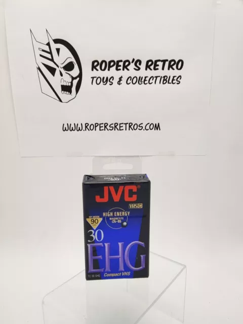 JVC TC-30 EHG VHSC Compact VHS NEW SEALED Video Cassette Blank Tape