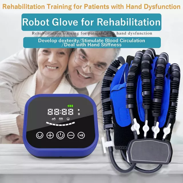 (Left+Right) Hand Function Rehabilitation Robot Gloves for Hemiplegia Recovery 2