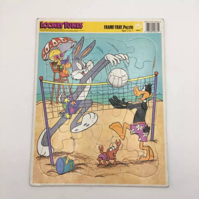 1990 LOONEY TUNES Bugs Bunny Beach Volley Ball 20 Piece Golden