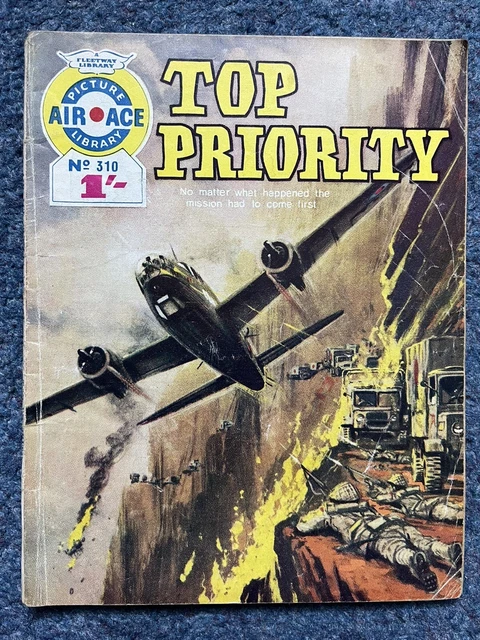 AIR ACE PICTURE Library Comic No. 310 Top Priority EUR 2,32 - PicClick IT
