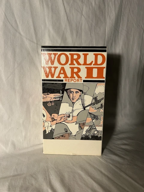 WORLD WAR II Report VHS Kit Parker Films Authentic WWII Newsreels Vol 4 ...