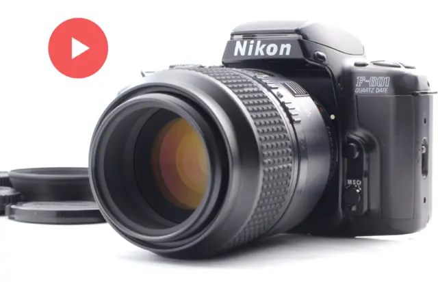 【 Aplicación CERCA DE MINT 】 Cámara de película Nikon AF Micro 105 mm f/2.8...