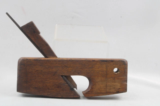 Fine Continental 5/8" Compassed Rabbet Moulding Plane Inv#CA10W