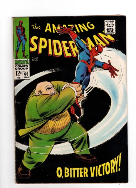 Amazing Spider-man #60, FN/VF 7.0, Kingpin