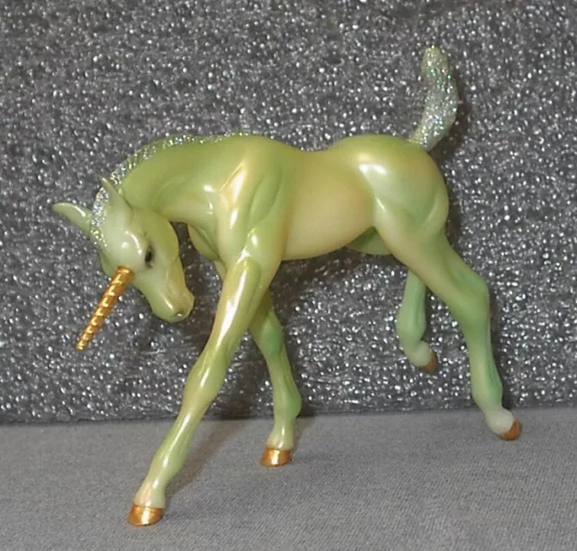 Breyer Classic Green "Zander" Unicorn American Quarter Horse Foal #62206 New 19-
