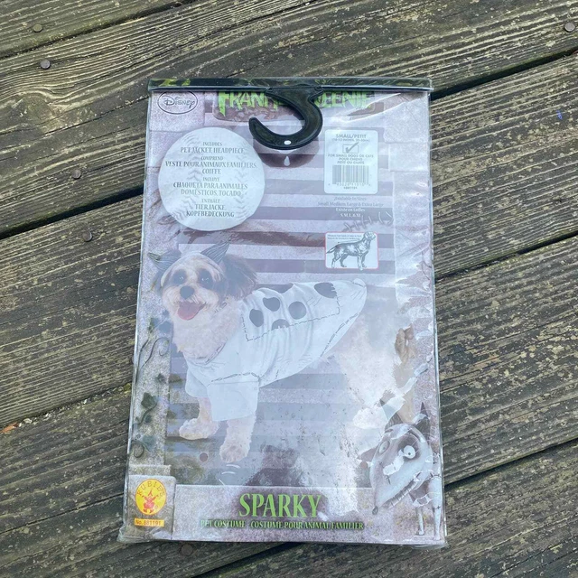 Disney Frankenweenie Sparky Halloween Dog Costume Size Small NEW