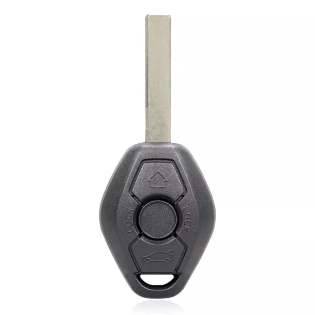 For BMW E46 E39 E38 3/5/7 Z3 M3 M5 433MHz 315MHz 3 Button Remote Car Key Fob