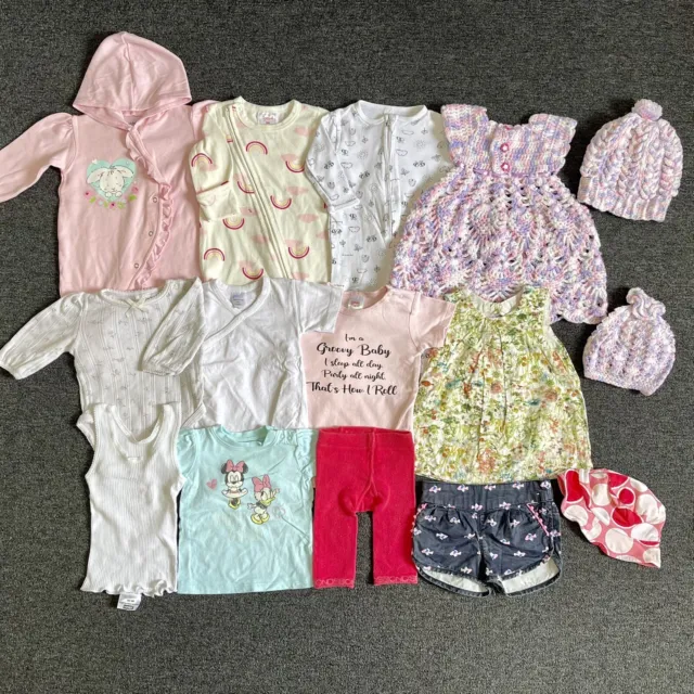 Assorted Baby Girl Clothing Bundle Size 000